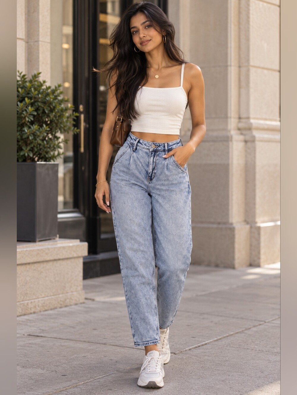 Hollister Ultra High Rise Mom Jeans 26 Light Wash Ankle Y2K 90s Denim